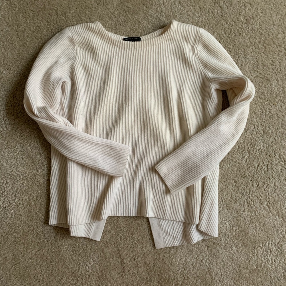 Banana republic slit back sweater
